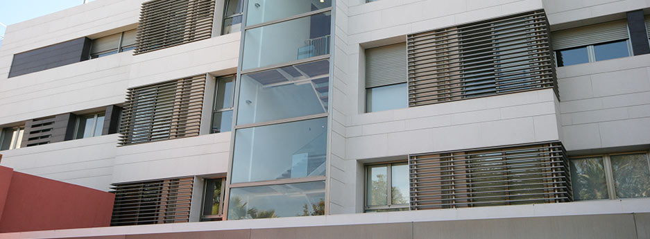 lamas fijas fabricados con aluminio extrusionado 